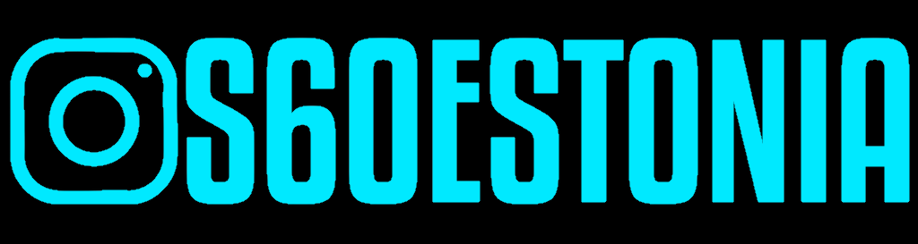 S60ESTONIA STICKER - BLUE